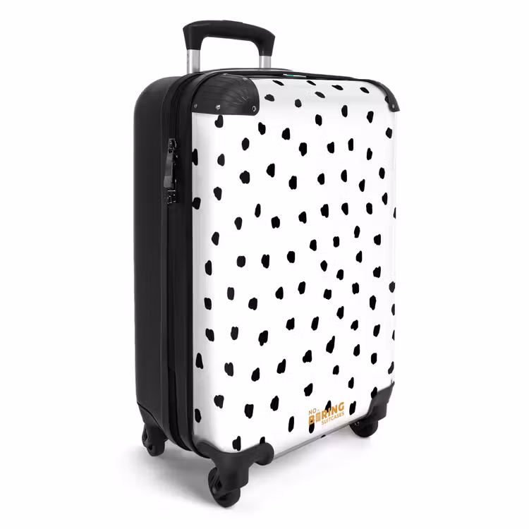 Suitcase - Black dots on a white background — 4
