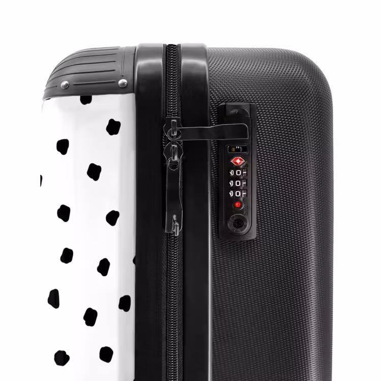 Suitcase - Black dots on a white background — 5
