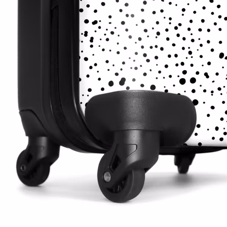 Suitcase - Black dots over a white background — 6