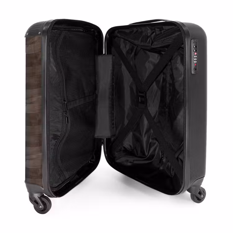Suitcase - Dark wood texture — 3