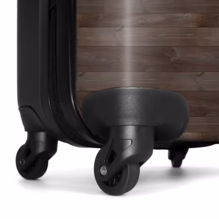 Suitcase - Dark wood texture — 6