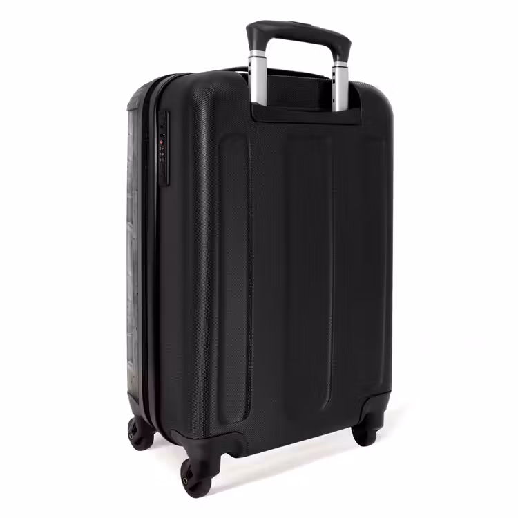 Suitcase - Graying wood with knots and vertical lines — 2