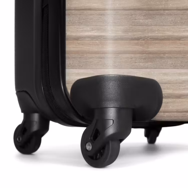 Suitcase - Light wood planks with horizontal grain — 6