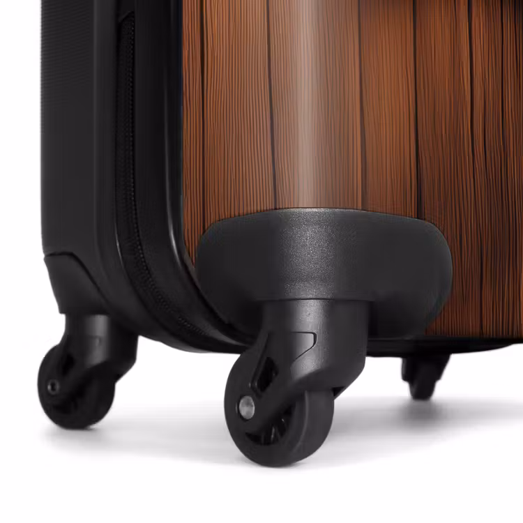 Suitcase - A monkey behind wooden wall — 7