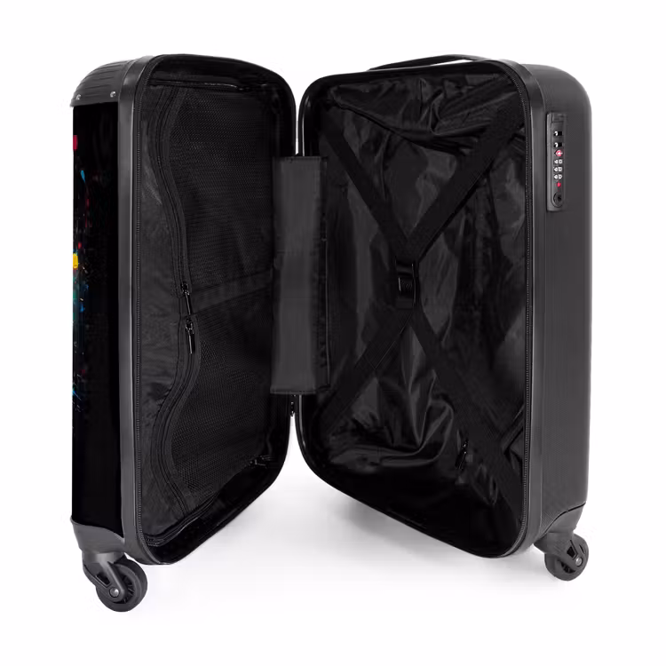 Suitcase - Orange Basketball to Amid Paint Splatters — 3