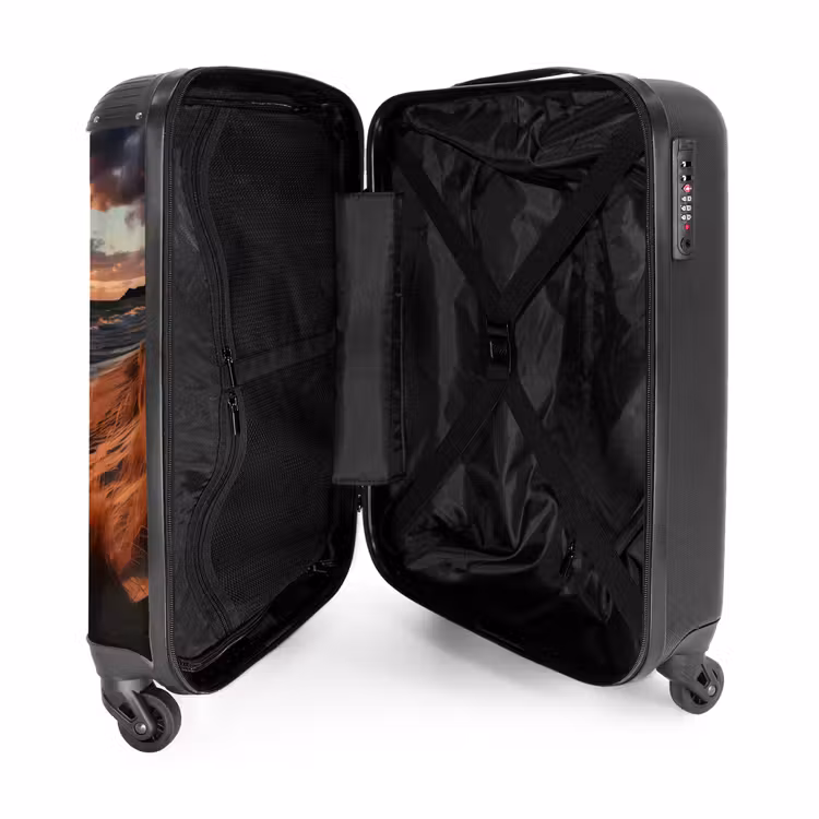 Suitcase - Sea at sunset — 3