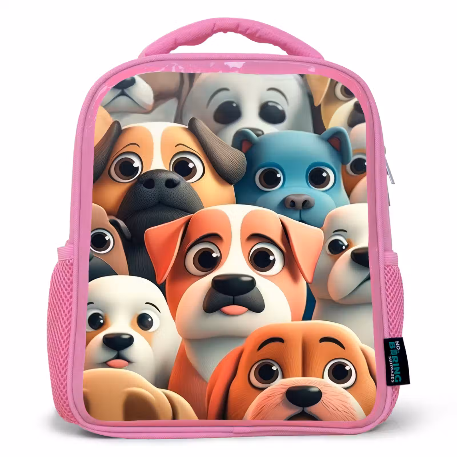 Kids backpack - Pink - Rabies — 1