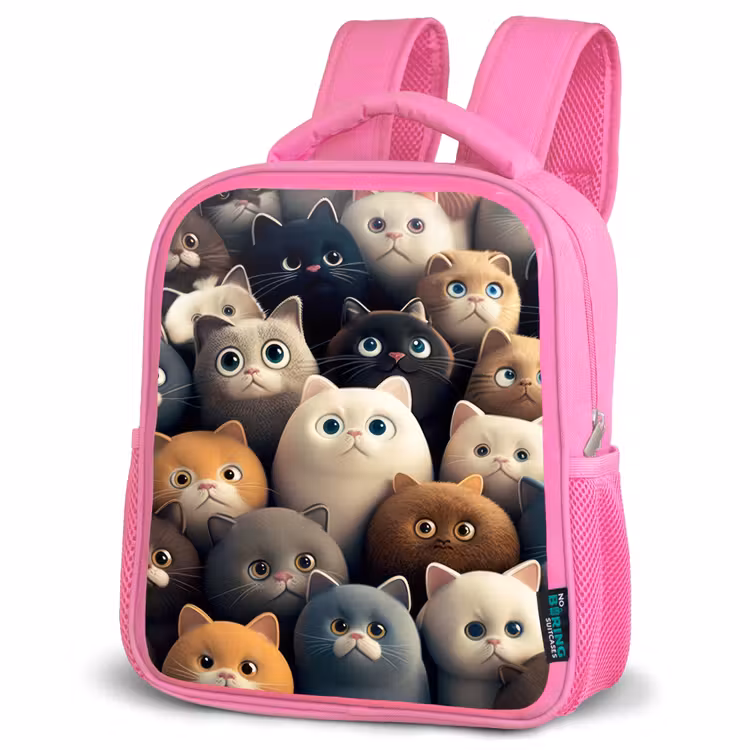 Kids backpack - Pink - Cattiness — 4