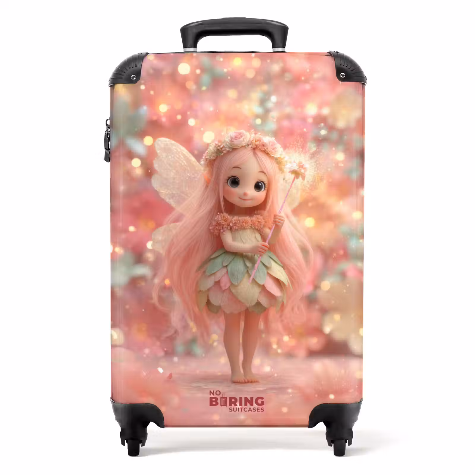 Suitcase - Fairy with a staff and glitter — 1