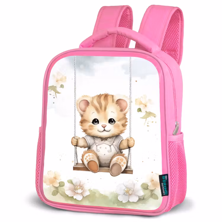 Kids backpack - Pink - Bear - Baby - Animal - Children — 4
