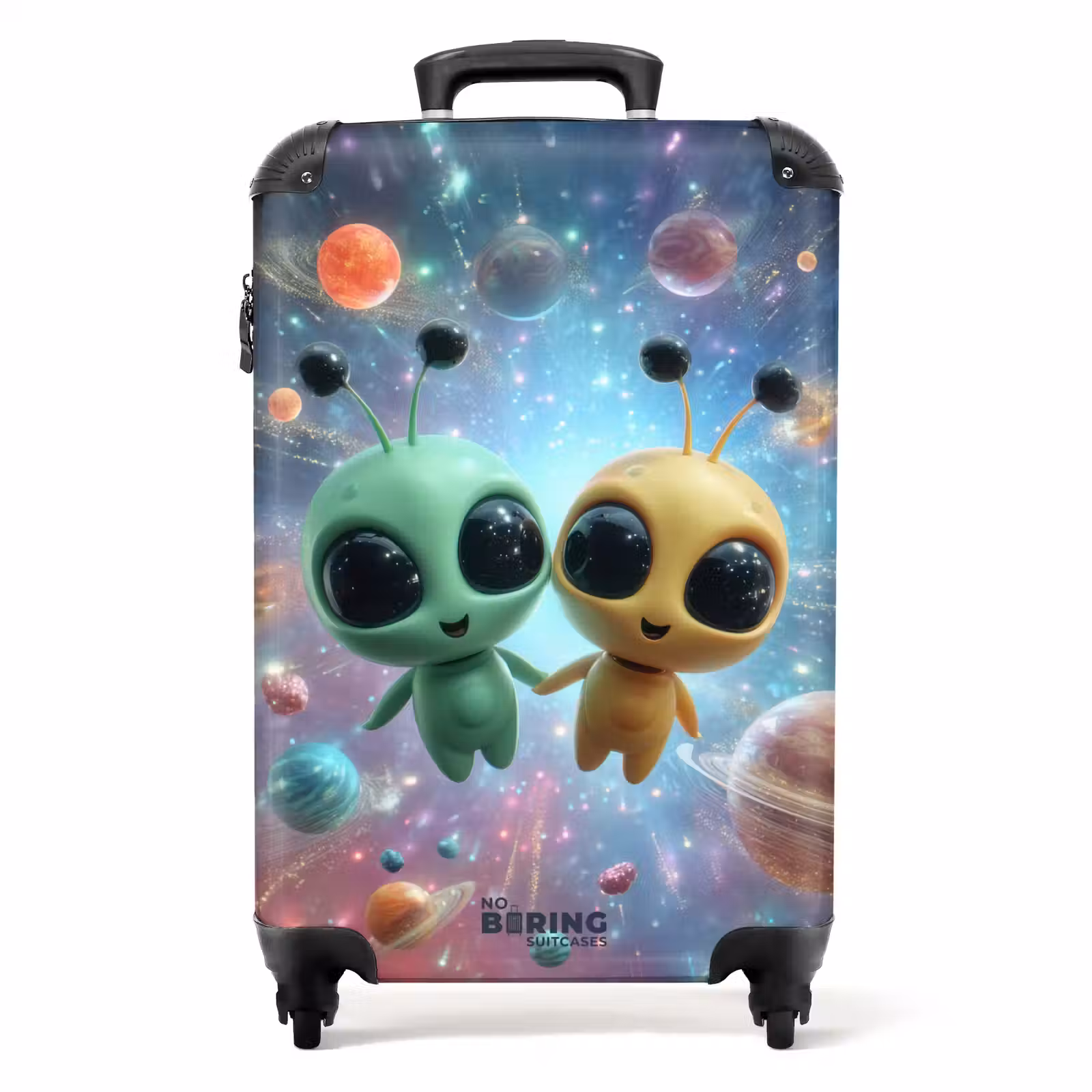 Suitcase - Two aliens in space — 1