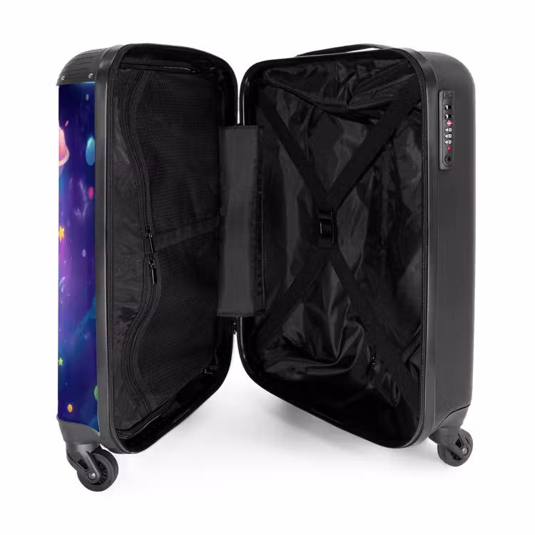 Suitcase - Alien and astronaut in space — 5