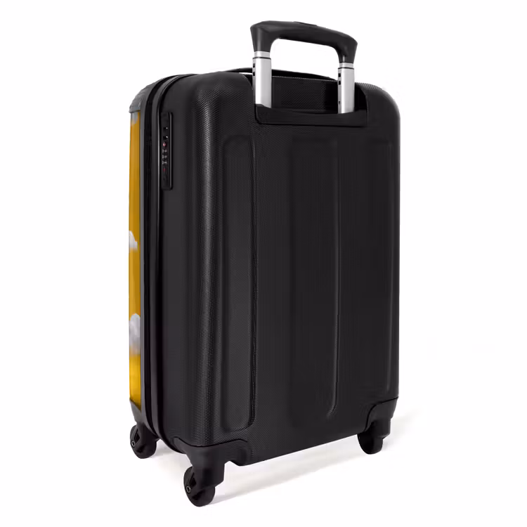 Suitcase - Candy monster on a yellow background — 4