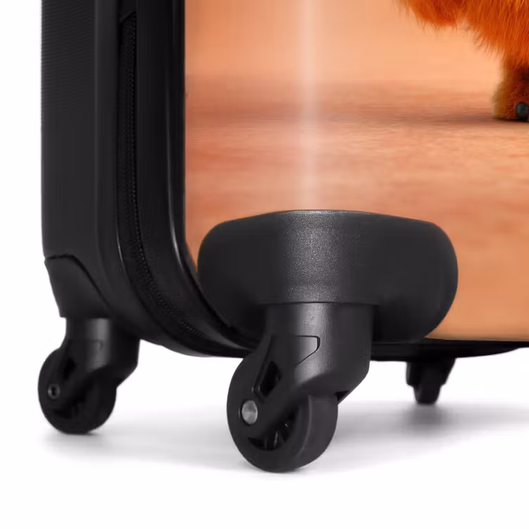 Suitcase - Orange monster on an orange background — 7