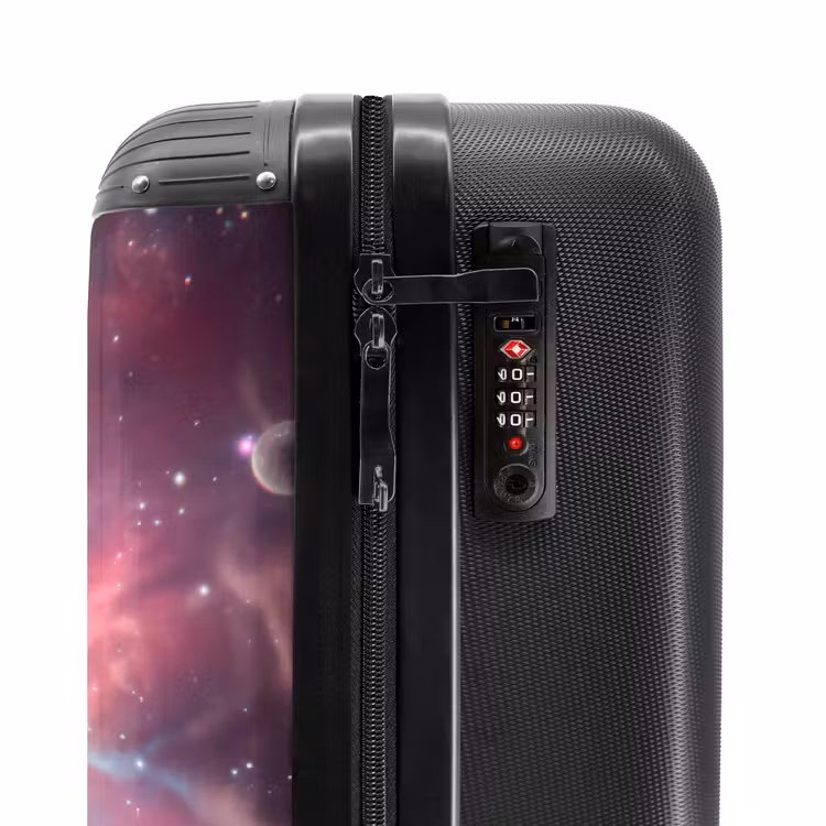 Suitcase - Pink alien in space — 6