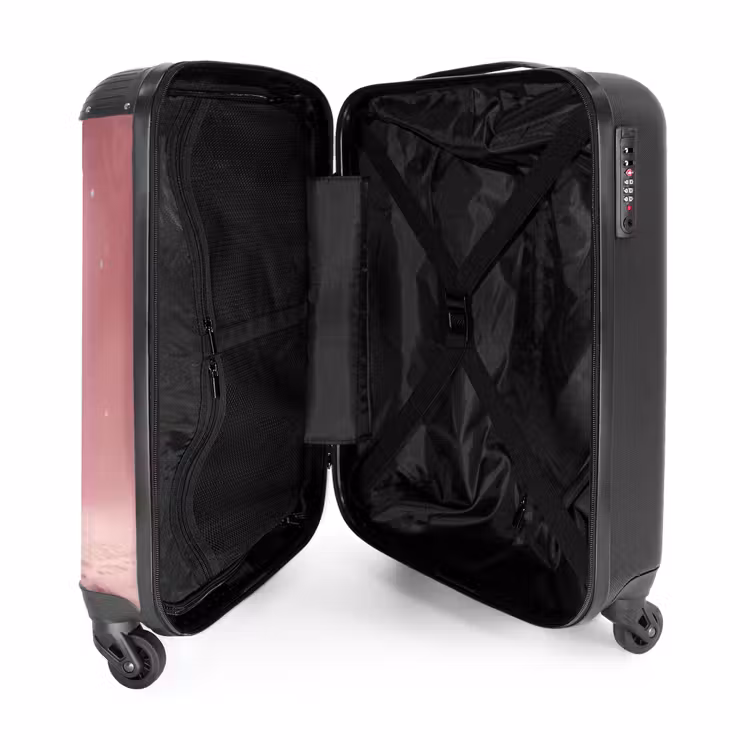 Suitcase - Pink monster on the moon — 5