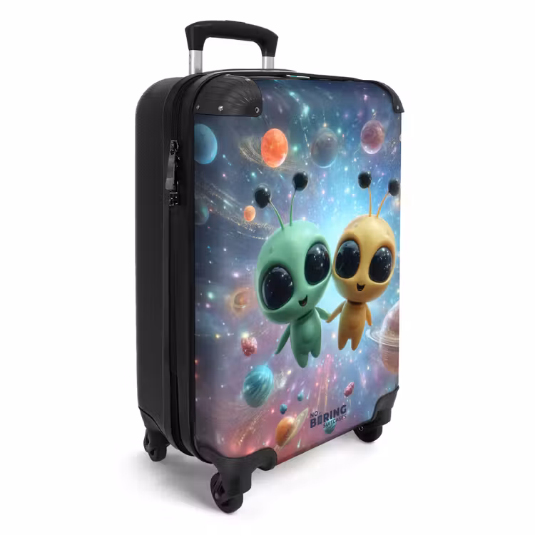 Suitcase - Two aliens in space — 2