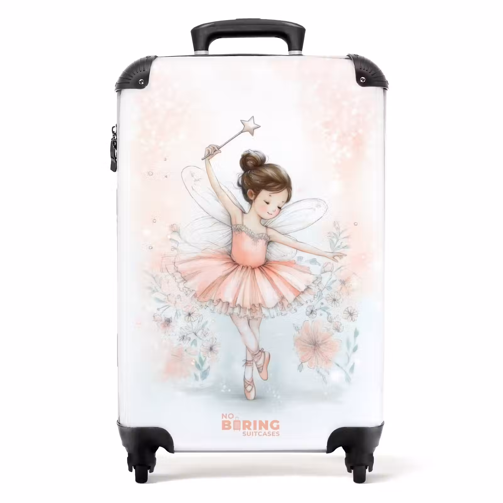 Suitcase - Ballerina fairy on pointe — 1