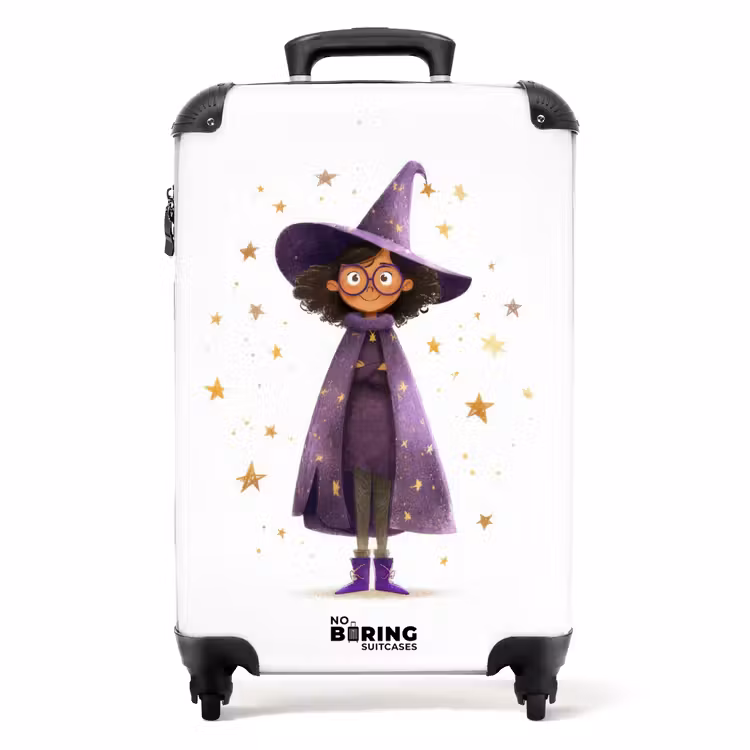 Suitcase - Sorceress in a purple cape — 1