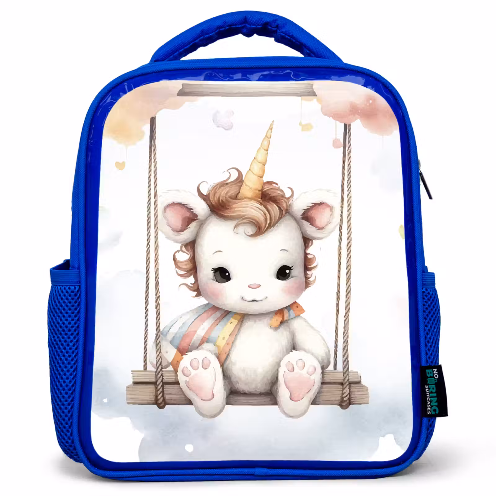 Kids backpack - Blue - Unicorn - Animal - Children - Unicorn — 1
