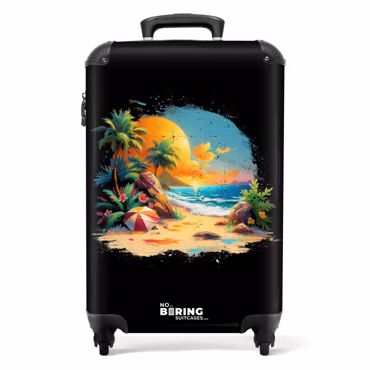 Suitcase - Exotic mural — 1