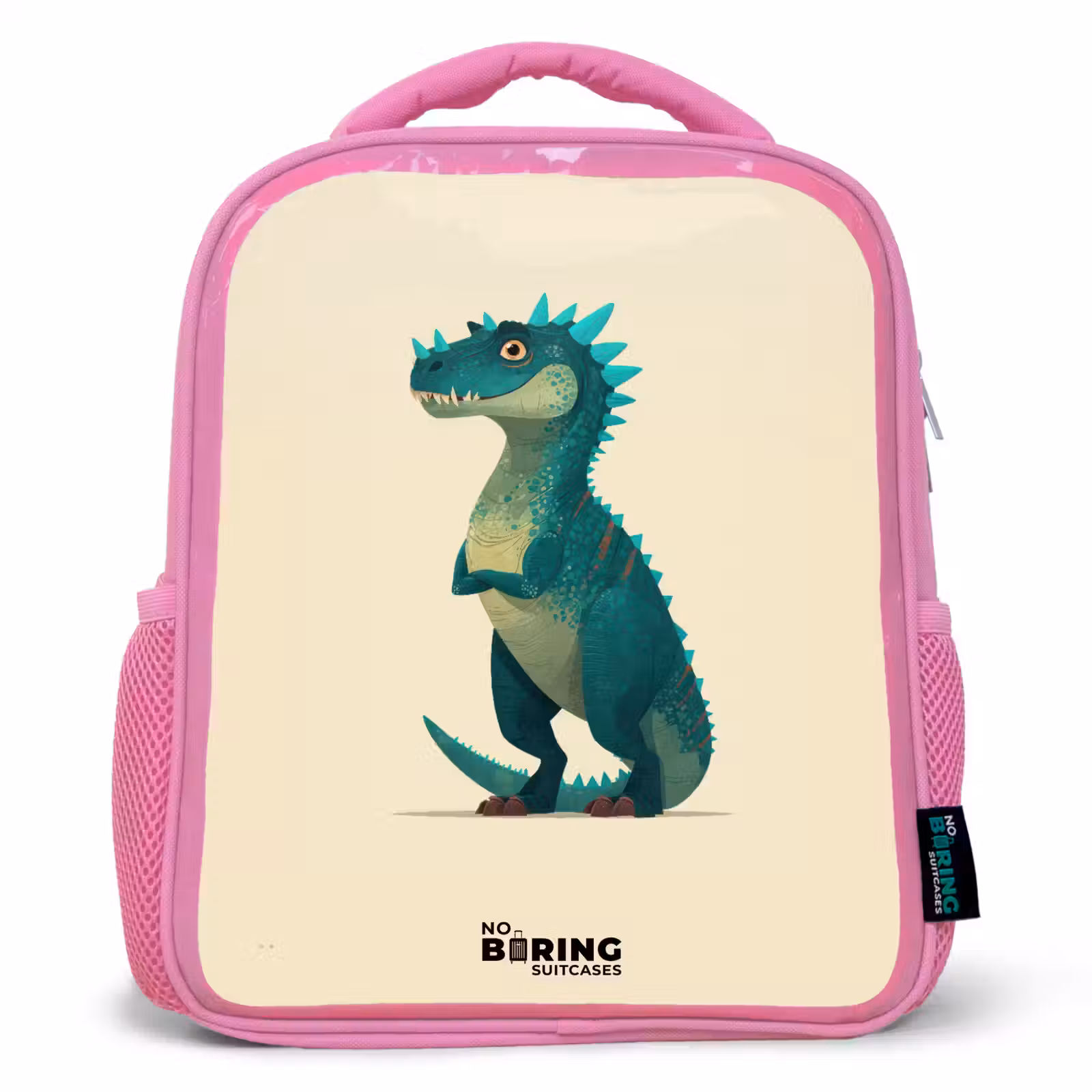 Kids backpack - Pink - Dino - Animal - Blue - Green — 1