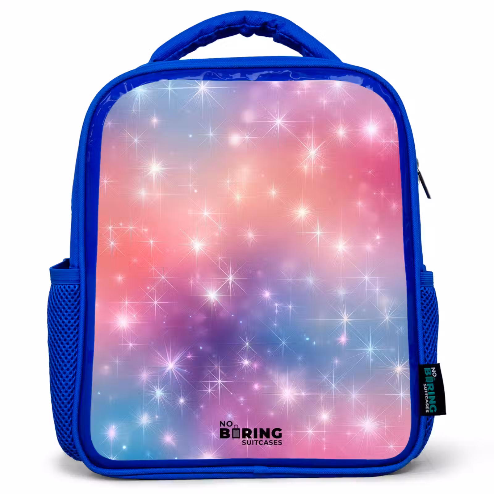 Kids backpack - Blue - Stars - Abstract - Colors — 1