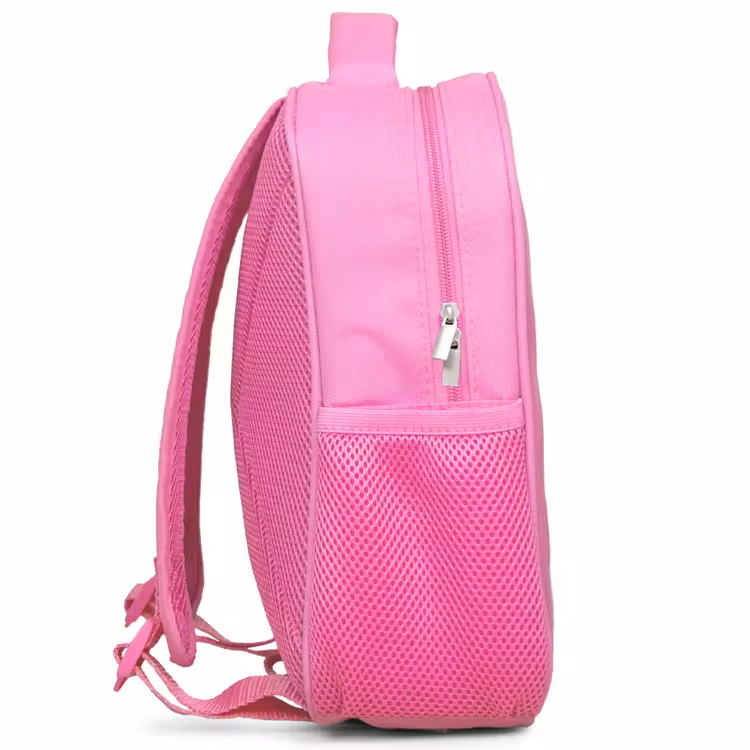 Kids backpack - Pink - Fire truck - Signed - Red — 3