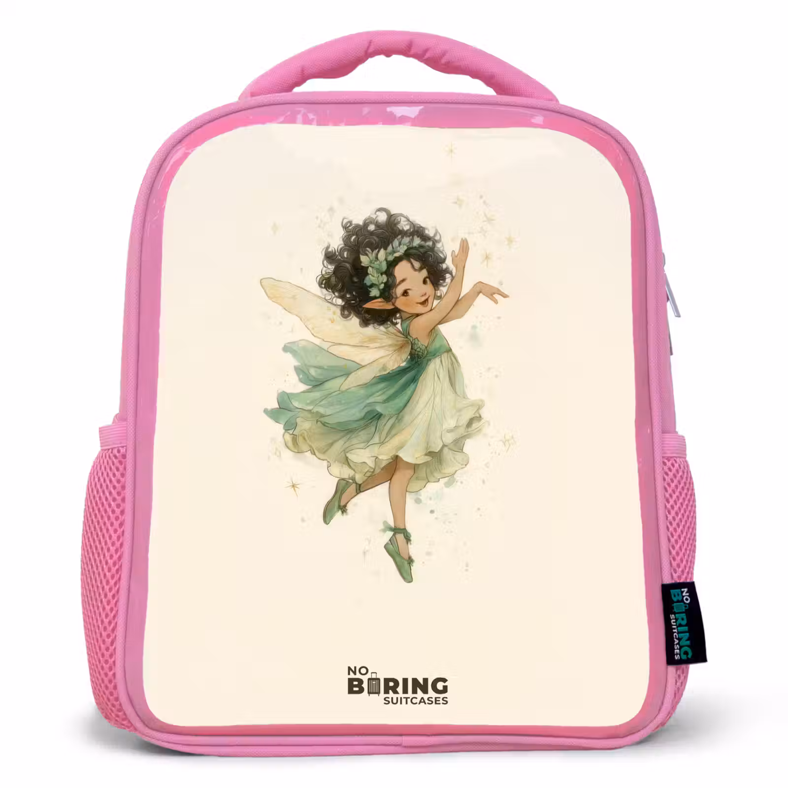 Kids backpack - Pink - Dancing forest fairy — 1