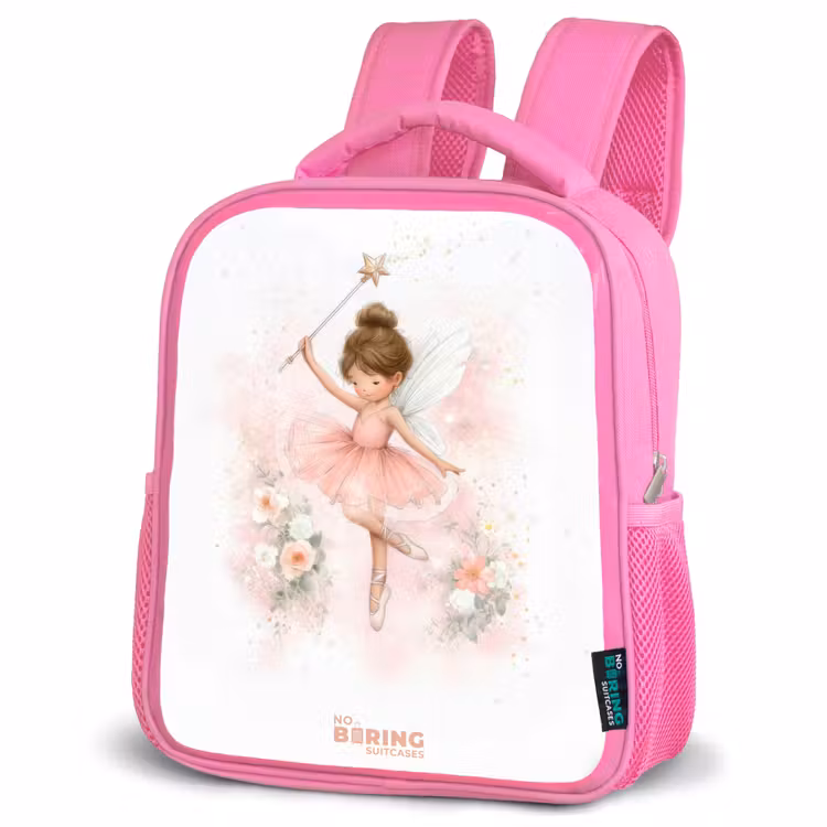 Kids backpack - Pink - Ballerina fairy in pink — 4