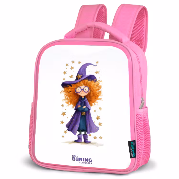 Kids backpack - Pink - Star magic with curls — 4