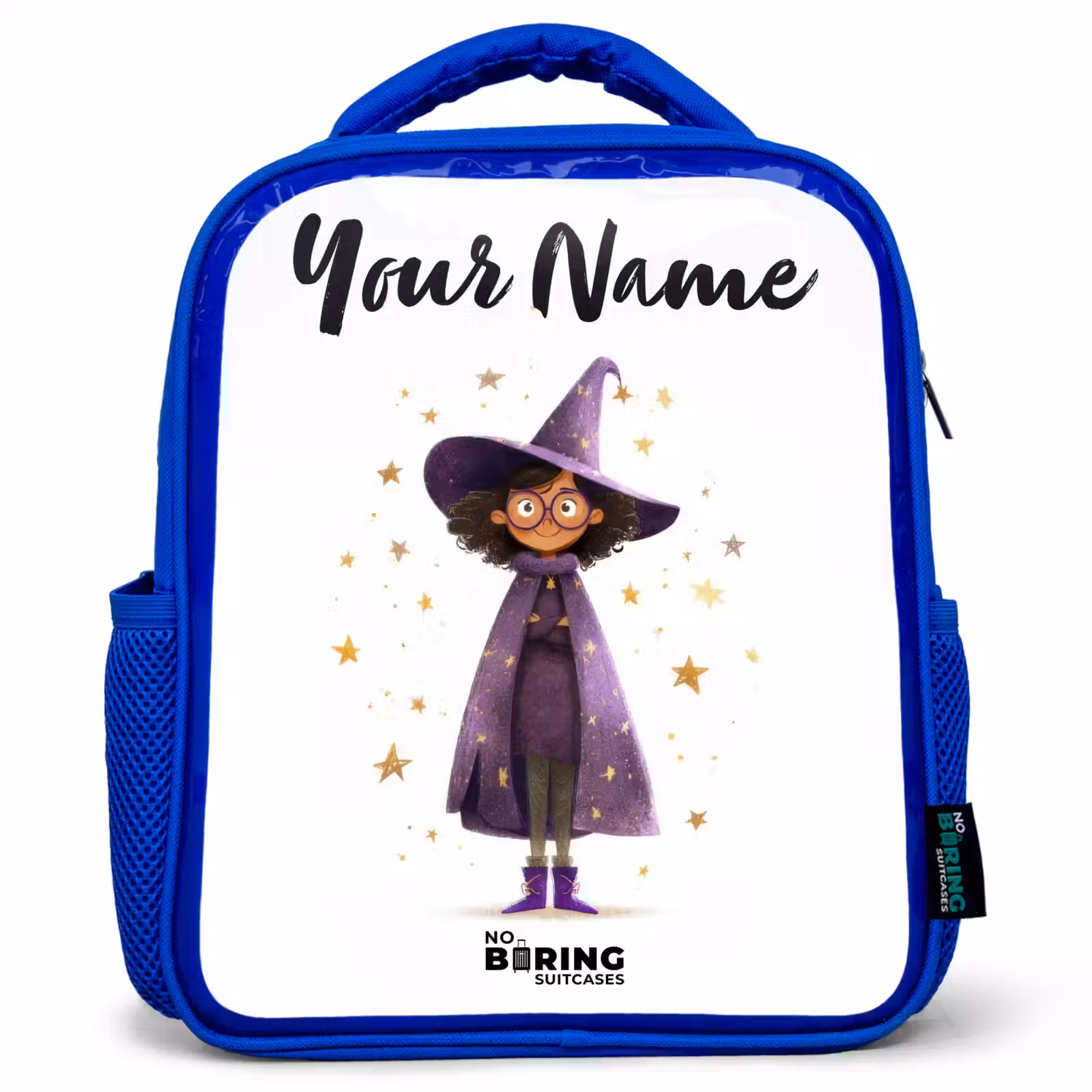 Kids backpack - Blue - The purple wizard's cloak — 1