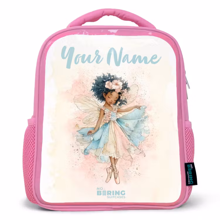 Kids backpack - Pink - Elf - Ballet - Colorful — 1