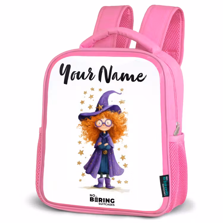 Kids backpack - Pink - Star magic with curls — 4