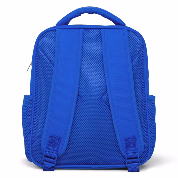 Kids backpack with name - Blue - Soccer Vibes - Paint - Green - Blue — 2