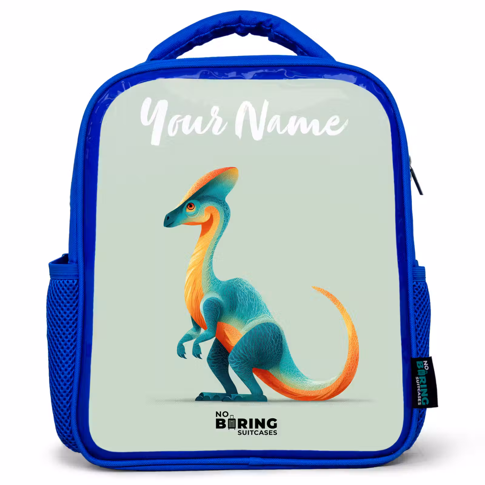 Kids backpack - Blue - Dino - Blue - Animal — 1