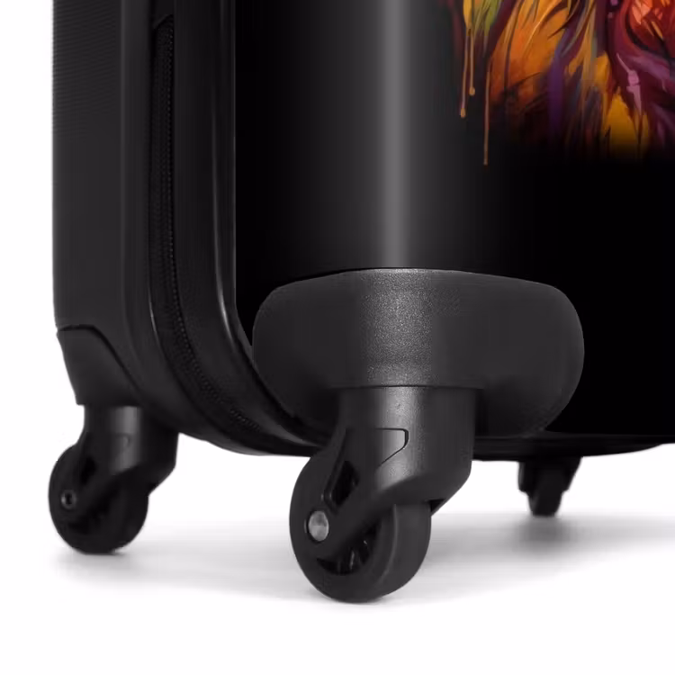 Suitcase - Colorful Lion in Graffiti Style — 6