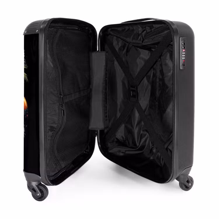 Suitcase - Dog in Tropical Spheres — 3