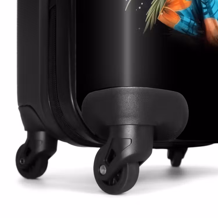 Suitcase - Dog in Tropical Spheres — 6