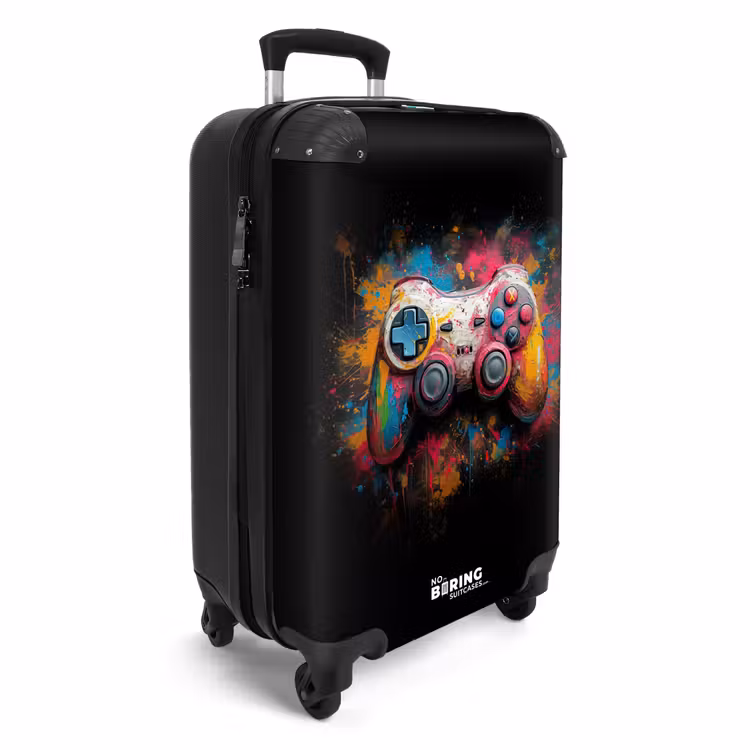 Suitcase - Game Controller Covered with Paint — 4