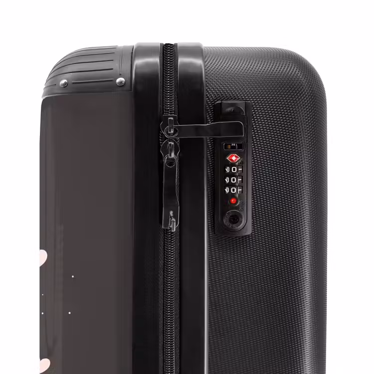 Suitcase - Little princess on black background — 5