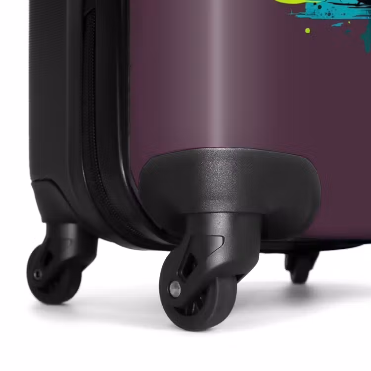 Suitcase - Neon Wheels — 6