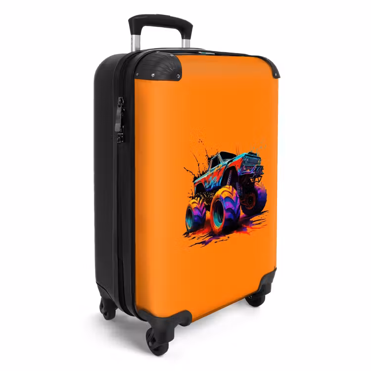 Suitcase - Rainbow Wheels — 4