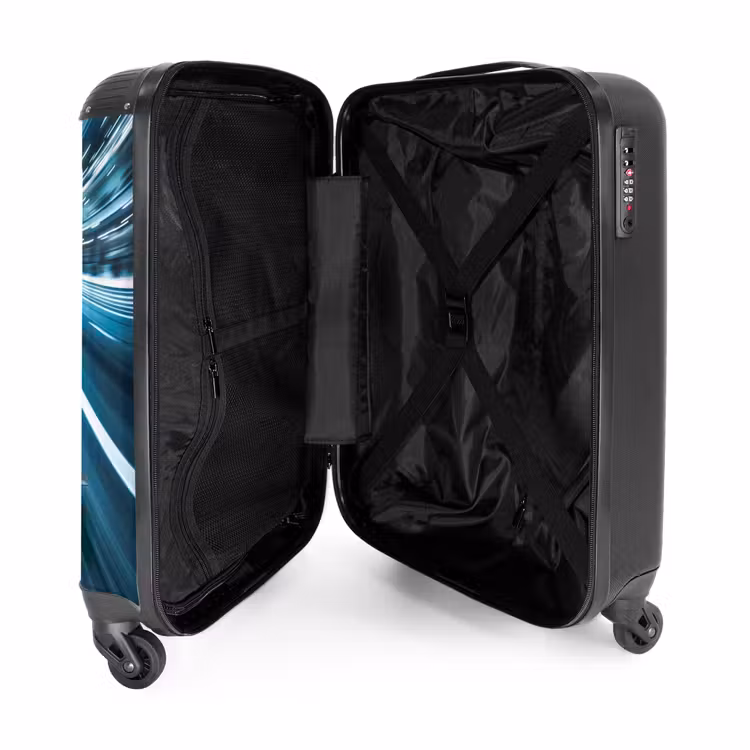 Suitcase - Blazing blue — 3