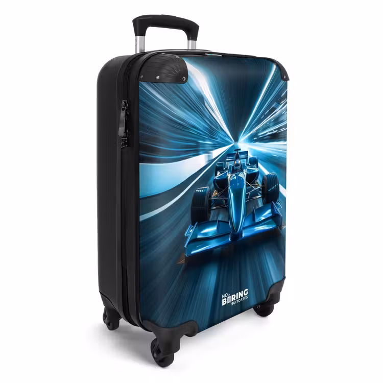 Suitcase - Blazing blue — 4