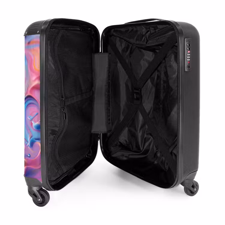 Suitcase - Pastel swirl — 3