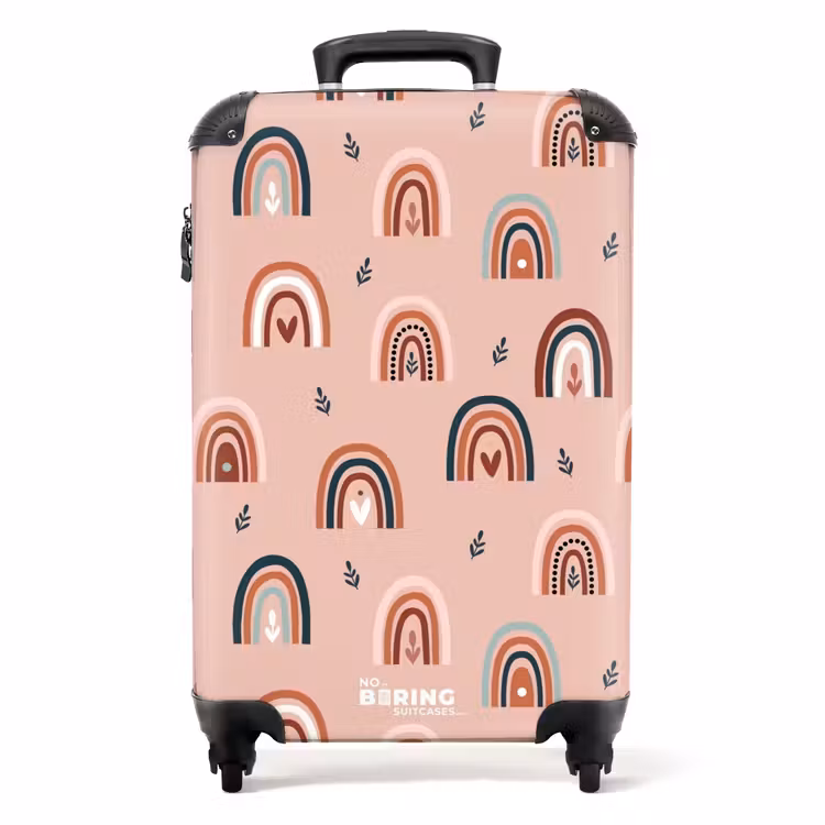 Suitcase - Rosy rainbows — 1
