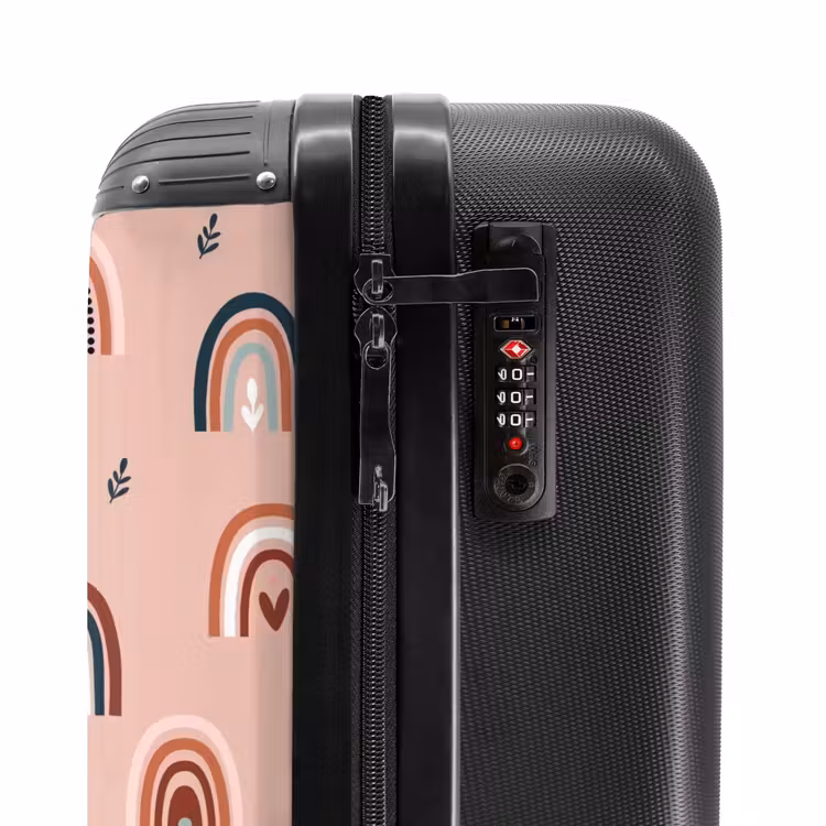 Suitcase - Rosy rainbows — 5