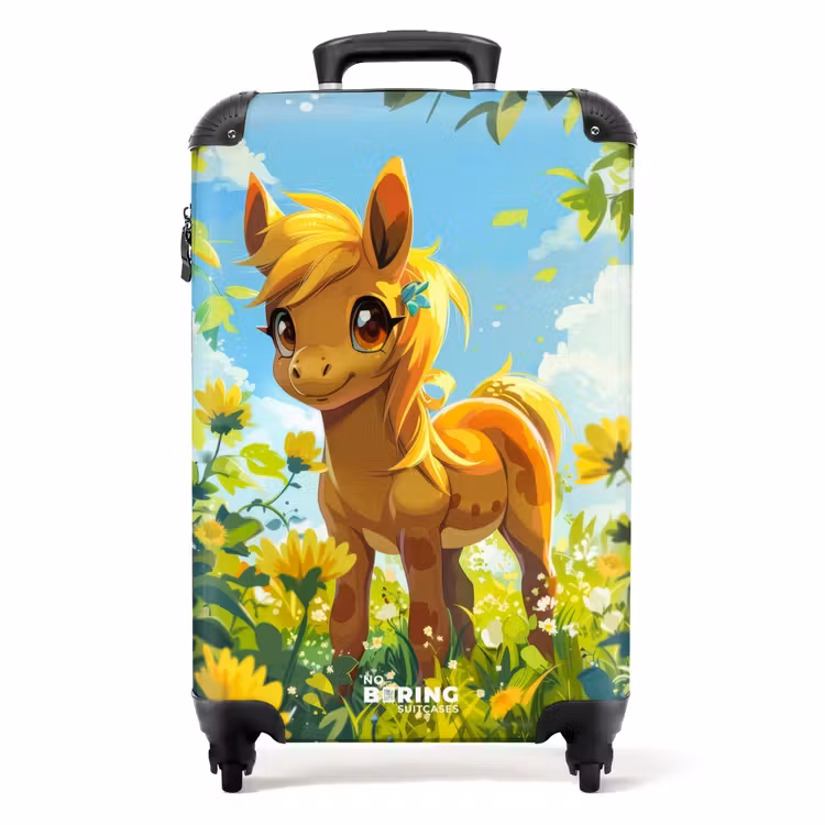 Suitcase - Sunny pony — 1