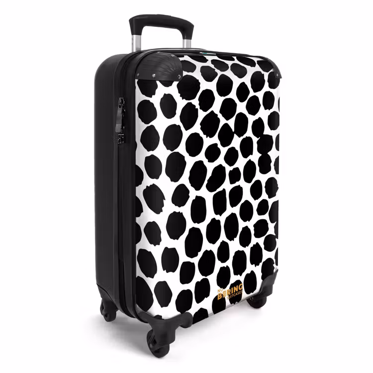 Suitcase - Black dots on a white background — 4